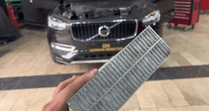 کیپ شدن رادیات بخاری ولوو XC90