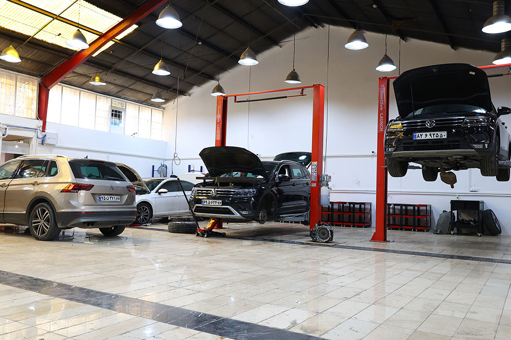 رنگ کوره ای فولکس واگن